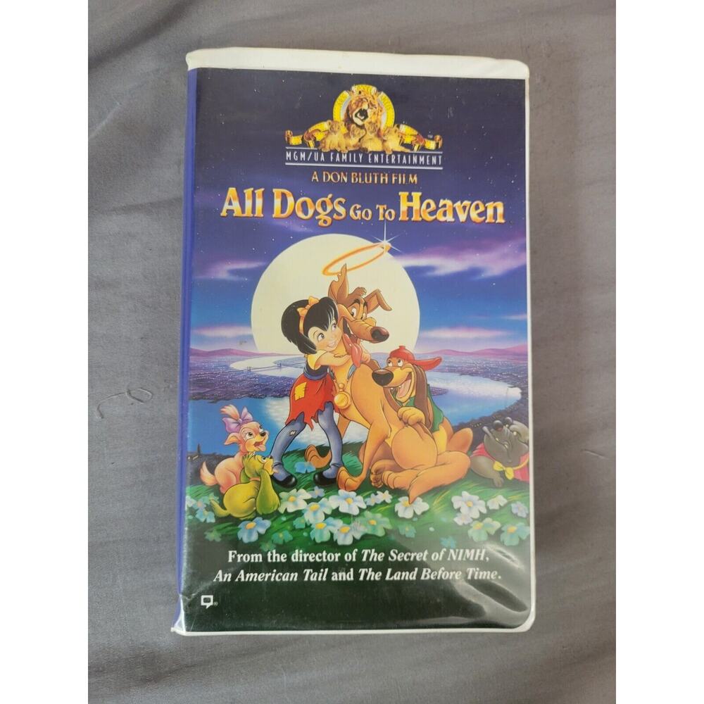 All Dogs go to Heaven VHS